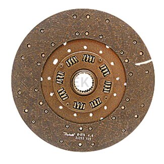 GRANIT Koppelingsplaat 330 1 1/2" x 1 5/8", 25 splines Ford 5000 - 8100