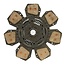 GRANIT Mitnehmerscheibe 310 sinter, 23,4 x 28,9 mm, 10 Keilnuten, 4,36 kg | 1269349C91, 191259A1, 191259A2, 1968356C1