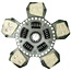 GRANIT Koppelingsplaat 295 sinter, 23,4 x 28,9 mm, 10 splines Case IH | 330001512, 1964223C2, 3225094R2