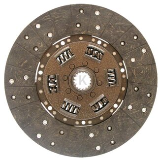 GRANIT Mitnehmerscheibe 295 28 x 32 mm, 17 Keilnuten, organisch, torsionsgedämpft