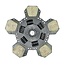 GRANIT Koppelingsplaat 290 sinter, 22 x 25 mm, 13 splines Case IH | 3404116R91, 329000111, 1964154C1, 1964055C1, 1964055EX