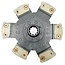 GRANIT Mitnehmerscheibe 250 DCE sinter, 26 x 32 mm, 10 Keilnuten Fendt | 325006421, X805230110000, Z805230110000