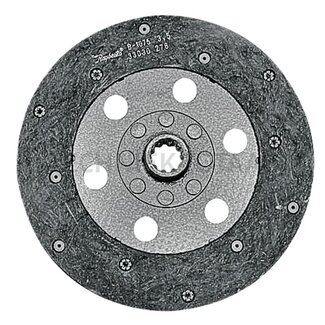 GRANIT Koppelingsplaat 250 22 x 25, 10 splines Fiat 450, R 450