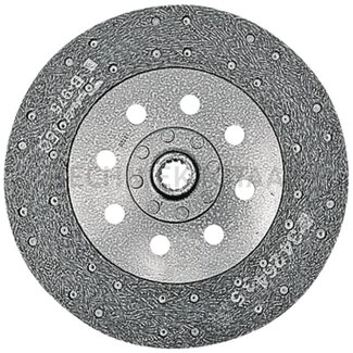 GRANIT Koppelingsplaat 310 voor aftakas, 21,5 x 25 mm, 13 splines