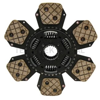 Koppelingsplaat 330 44 x 48 mm, 22 splines Deutz-Fahr