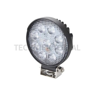 HELLA Arbeitsscheinwerfer LED Breitstrahler 15 W, 12 / 24 V, 1500 lm, rund