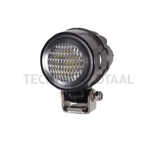 HELLA LED work light flood beam 15 W, 12 / 24 V, 800 lm, Ø 67 mm