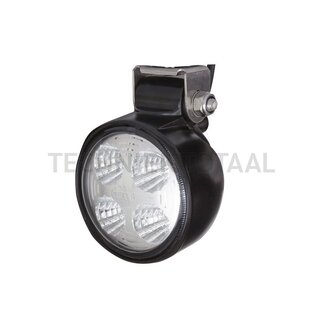 HELLA LED work light flood beam 13 W, 12 / 24 V, 800 lm, Ø 83 mm