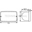 HELLA Work lamp flood beam Master, 12 V, 151 x 90 x 83 mm | 1GA 005 060-337, 0009740402