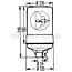 HELLA Rundumleuchte KL 600 H1 orange, Ø 135 mm, Steckstift | 2RL 004 957-101, 140179001, 2292728, 72313019, AZ 23 847