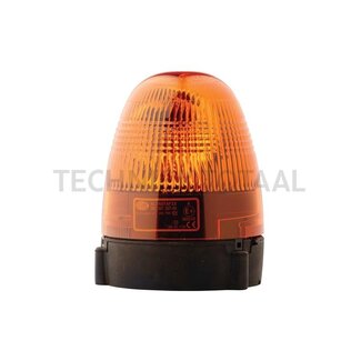 HELLA Beacon KL Rotafix halogen orange 12/24 V, Ø 130 mm, attachment