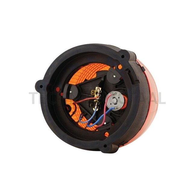 HELLA Zwaailamp KL Rotafix halogeen oranje 12/24 V, Ø 130 mm, aanbouw | 2RL 007 337-041