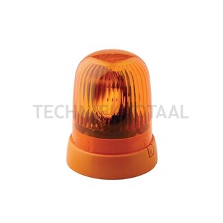 HELLA Zwaailamp halogeen oranje 24 V, Ø 155 mm, aanbouw
