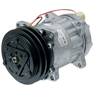 MAHLE Klimakompressor 12 V, Riemenscheibe Ø 132 mm, 2 Nuten, 155 cm³