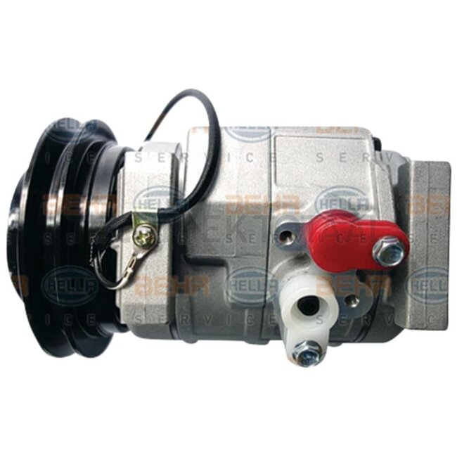 MAHLE Aircocompressor 10PA15C 12 V, poelie Ø 132 mm, 1 groef Fendt | 8FK 351 126-781, ACP 1009 000S, F117551020070, G117551020100, G117551020110