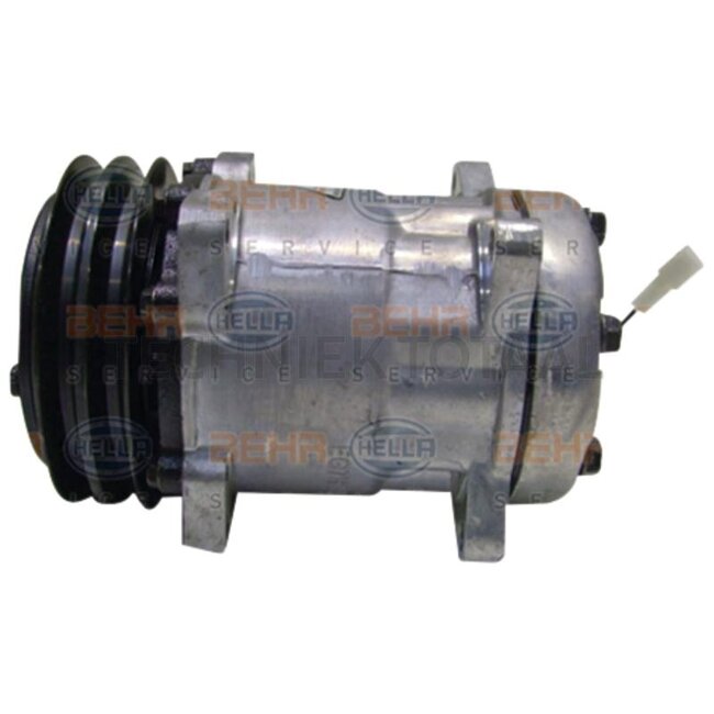 MAHLE Aircocompressor 12 V, poelie Ø 132 mm, 2 groeven, 135 ccm olie, V/TO | 5165549, 5165548, 51219592, ACP 1062 000S, 8FK 351 130-631