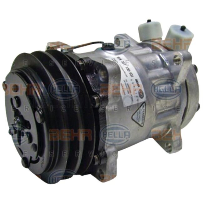 MAHLE Air conditioning compressor 12 V, pulley Ø 132 mm, 2 grooves, 135 ccm oil, V/TO | 5165549, 5165548, 51219592, ACP 1062 000S, 8FK 351 130-631