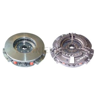 LUK Doppelkupplung (Altteilaufbereitung) 230/270KGA3 1 3/4 Zoll 10 Keilnuten Massey Ferguson