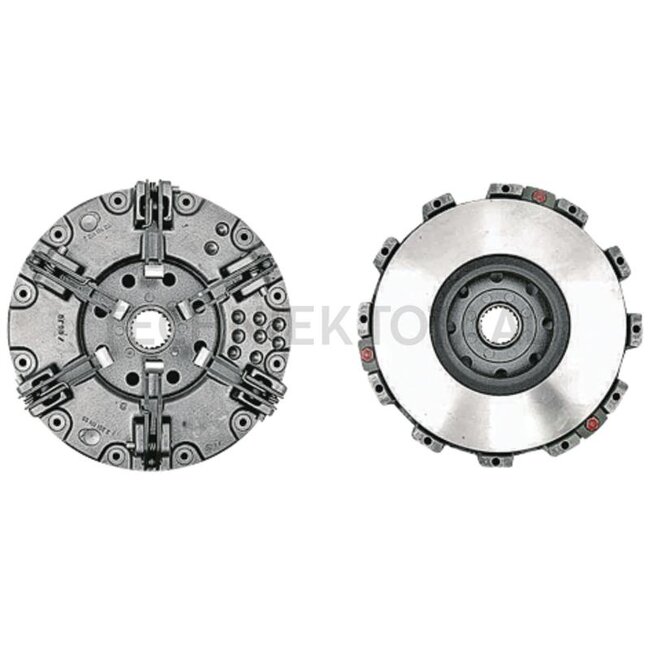 LUK Doppelkupplung (Altteilaufbereitung) 280/300TGU6 41 x 45 mm, 22 Keilnuten, sinter Case IH | 135506A2, 1964056C1, 230001114, 135507A2, 2300011140