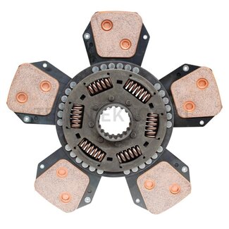 LUK Clutch plate 45 x 50 mm, 18 splines, sintered Case IH, Fiat, Ford