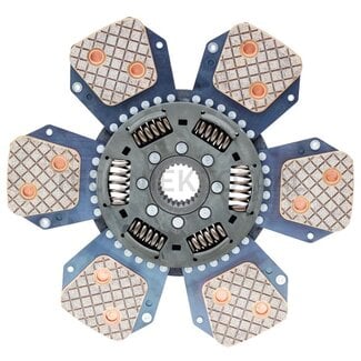 LUK Clutch plate 330TDCA 36,5 x 41 mm, 24 splines, sintered