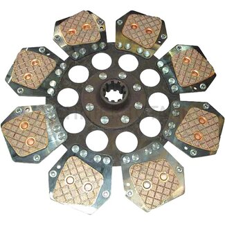 LUK Koppelingsplaat 330UZC 26 x 32 mm, 10 splines, sinter Fendt