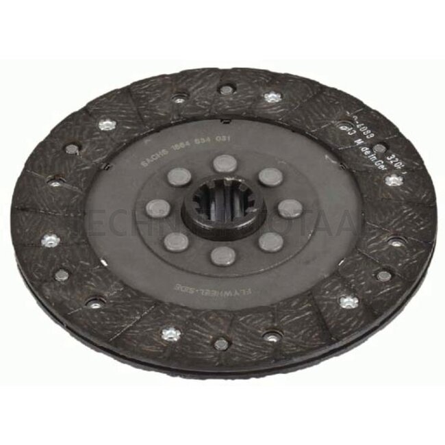 SACHS Koppelingsplaat 200 Z 23,4 x 28,9 mm, 10 splines Case IH D 212 - 219 | 712711R92, 320005026
