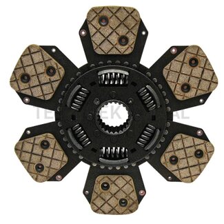 SACHS Mitnehmerscheibe 330, 44 x 48 mm, 22 Keilnuten sinter Deutz-Fahr