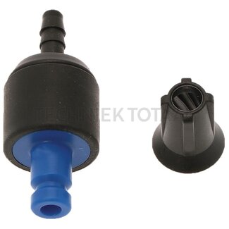 TREX.PARTS Stekker Aquamatik water 68 x 28 mm, slangaansluiting 6 mm