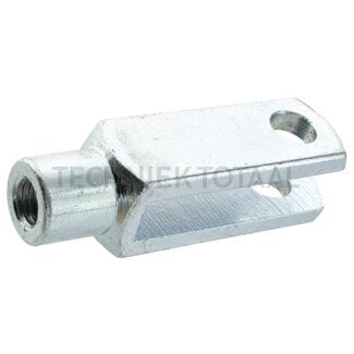 Gaffelkop M12, Ø 12 mm, lengte 48 mm DIN 71752