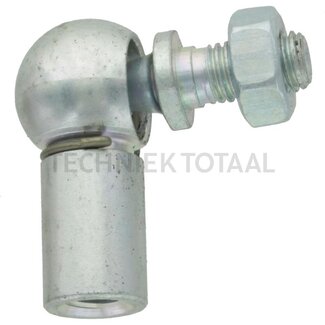 GRANIT Angle joint M10 DIN 71802, Ø D 16 mm, right-hand thread