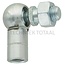 GRANIT Angle joint M12, Ø 16 mm, left-hand thread DIN 71802