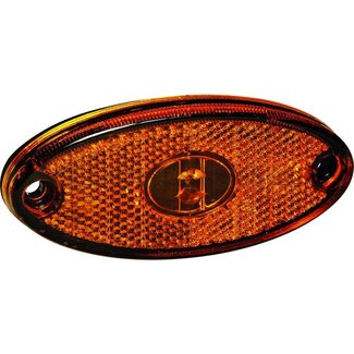 ASPÖCK Seitenmarkierungsleuchte Flatpoint 2 LED orange 12/24 V, 102 x 45 x 15 mm