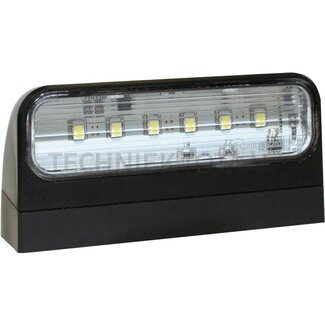ASPÖCK Kennzeichenleuchte LED Regpoint 2, 12 / 24 V, Kabel 800 mm