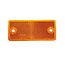 ASPÖCK Reflector rechthoekig oranje 90 x 40 mm, verlijmd