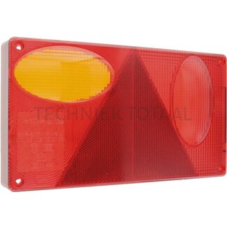 ASPÖCK Streuscheibe Multipoint LED Nebelschlussleuchte, links, 24 V