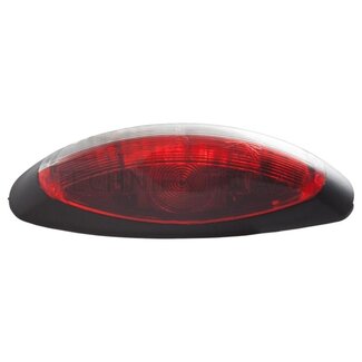 ASPÖCK Breedtelicht Flexipoint II rood/wit 12 V, 123 x 39 x 29,3 mm