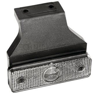 ASPÖCK Position light Flatpoint I LED, white, 31 x 96 mm, 90° connection
