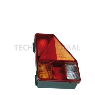 ASPÖCK Achterlicht EARPOINT I gloeilamp 179 x 256 mm, 12 V, rechts