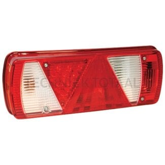 ASPÖCK Heckleuchte Ecopoint II links 350 x 135 mm, 24 V, 7-polige ASS2