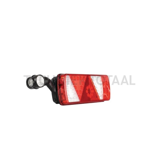 ASPÖCK Rear light EcoLED LED 24 V, 350/473,2 x 131,8 x 71 mm, left