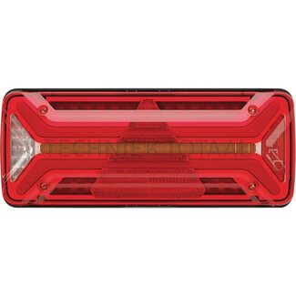 ASPÖCK Rear light Ecoled II right 360 x 146 mm, 12 / 24 V, 7-pin ASS2