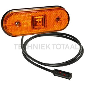 ASPÖCK Lamp zijmarkering LED Unipoint I orange 119 x 44 x 18 mm, 24 V