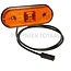 ASPÖCK Lamp zijmarkering LED Unipoint I orange 119 x 44 x 18 mm, 24 V