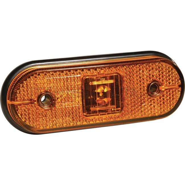 ASPÖCK Lampe zijmarkering LED Unipoint I orange 119 x 44 x 18 mm, 24 V
