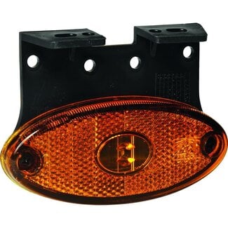 ASPÖCK Seitenmarkierungsleuchte Flatpoint II LED orange 12 V, 102 x 75 x 14 mm
