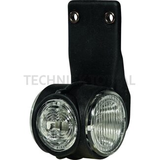 ASPÖCK Superpoint 3 LED position light left 12 V, 64 x 104,8 mm, pendulum