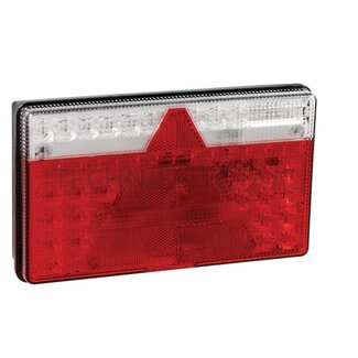 ASPÖCK Rear light Multiled II left 240,7 x 140,7 x 35 mm, 12/24 V