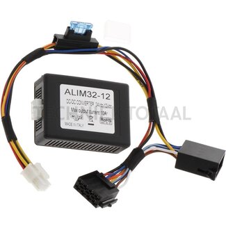KENWOOD Voltage converter 18 - 30 V to 13,8 V, 10 A, 75 x 55 x 25 mm