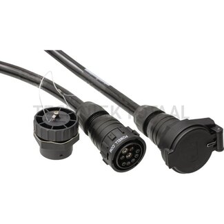 GRANIT Kabel ISOBUS (IBIC) 9-polig, 10 mm², 2,0 m, Stecker + Steckdose